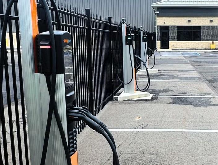 EV chargers at LMRE